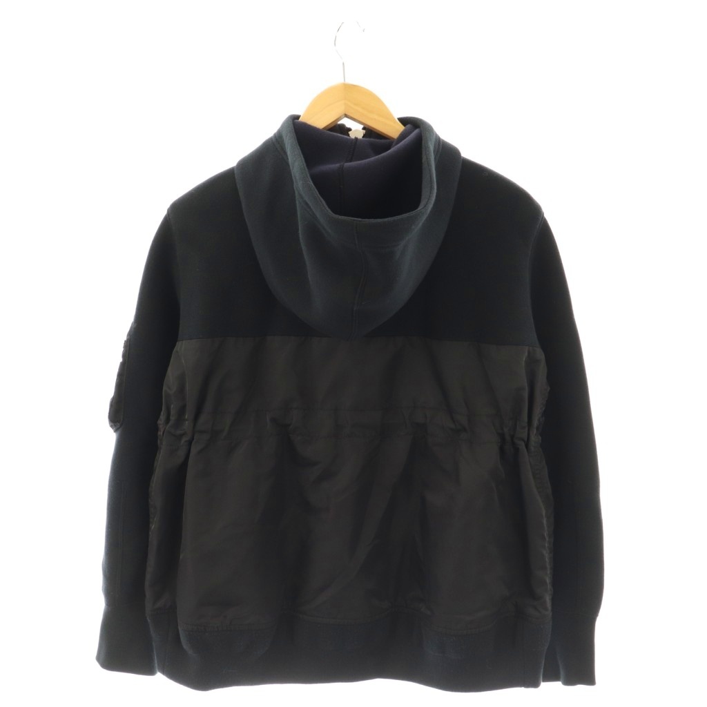 サカイ sacai MA-1ドッキングパーカー ジャケット ジップアップ 1