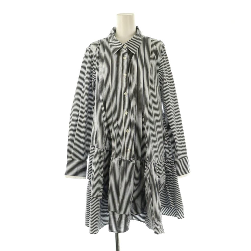 アプワイザーリッシェ Apuweiser-riche 25SS アシメティアードシャツ 