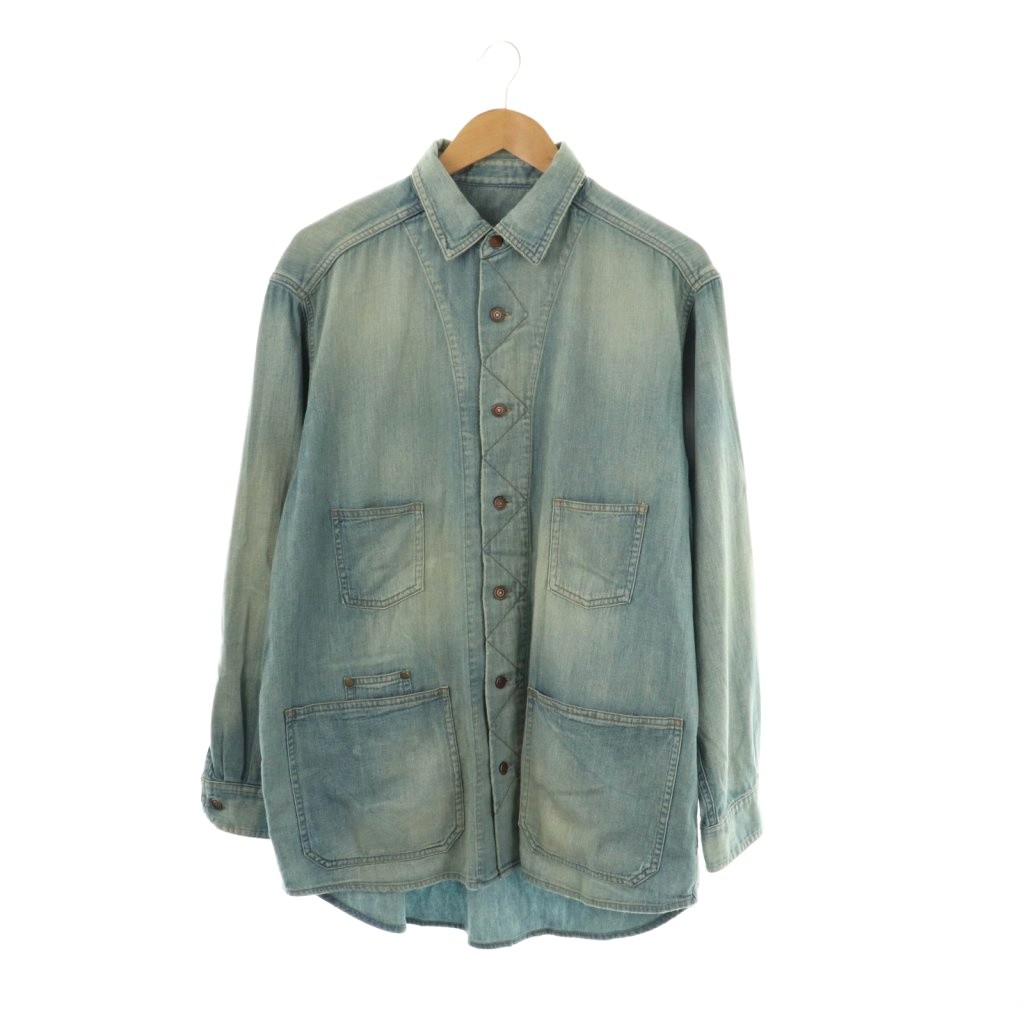 マーティーアンドサンズ MAATEE＆SONS 25AW DENIM SHIRTS COVERALL