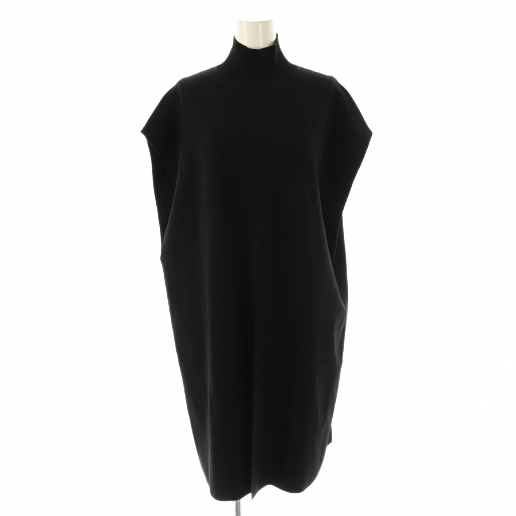 【新品ダクなし】ADORE チュニック アドーア ADORE 24AW クリアハイゲージポンチョ チュニック ニット