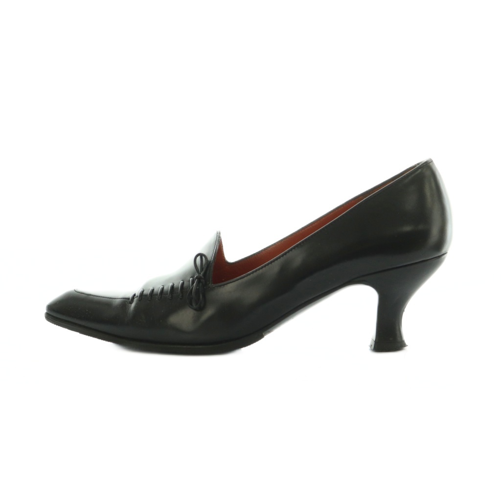 フェラガモ ポインテッドトゥ パンプス 黒 Salvatore Ferragamo