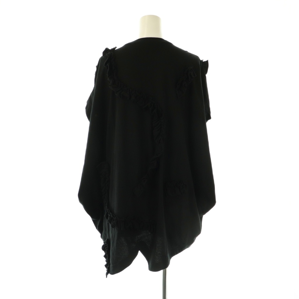 【新品】ENFOLD RUFFLE HEXAGON－T－SHIRT 新品】ENFOLD RUFFLE HEXAGON－T－SHIRT HALF-SLEEVES HEXAGON T-SHIRT