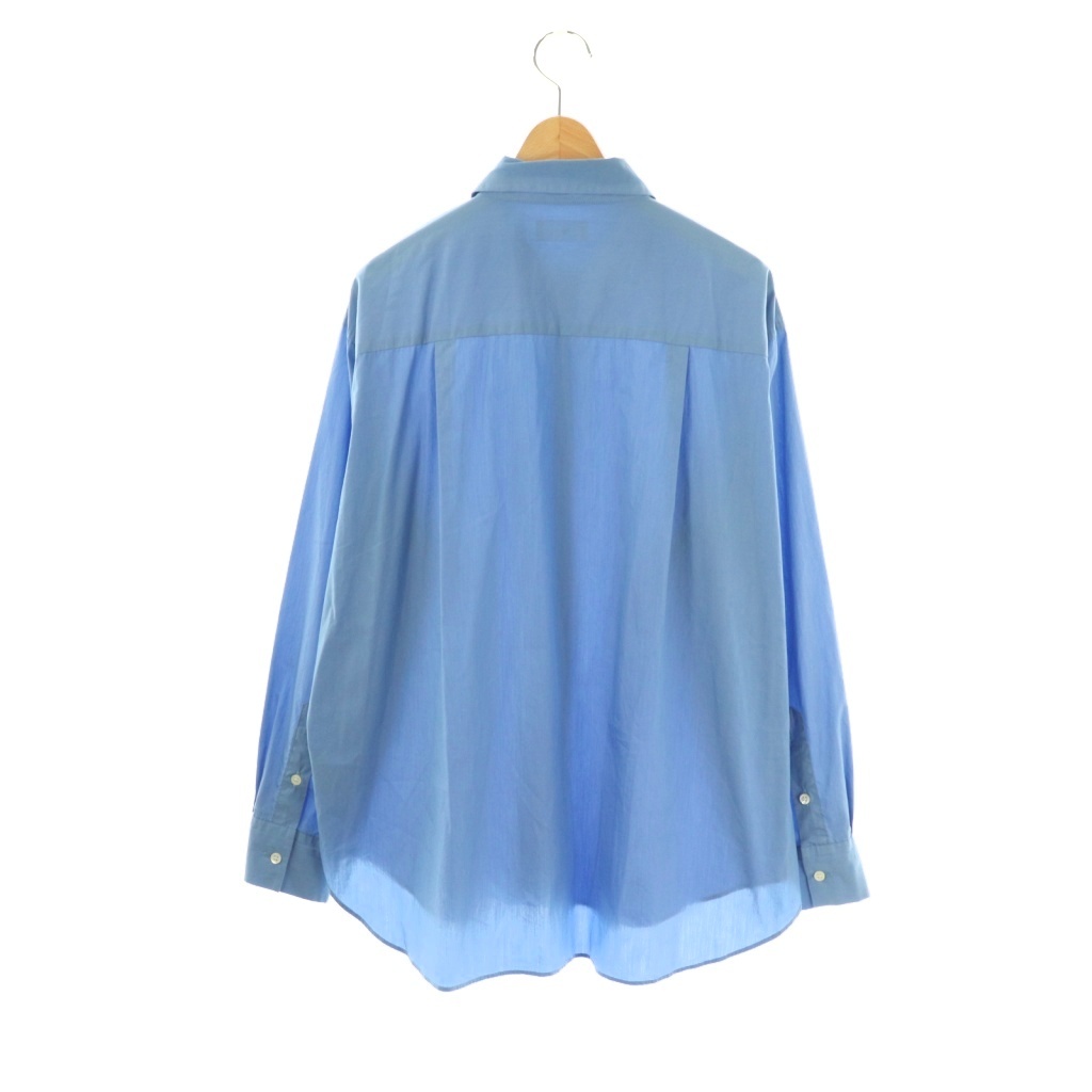 イエナ IENA 23AW SOMELOS fly front シャツ ブラウス 長袖 前開き 36 