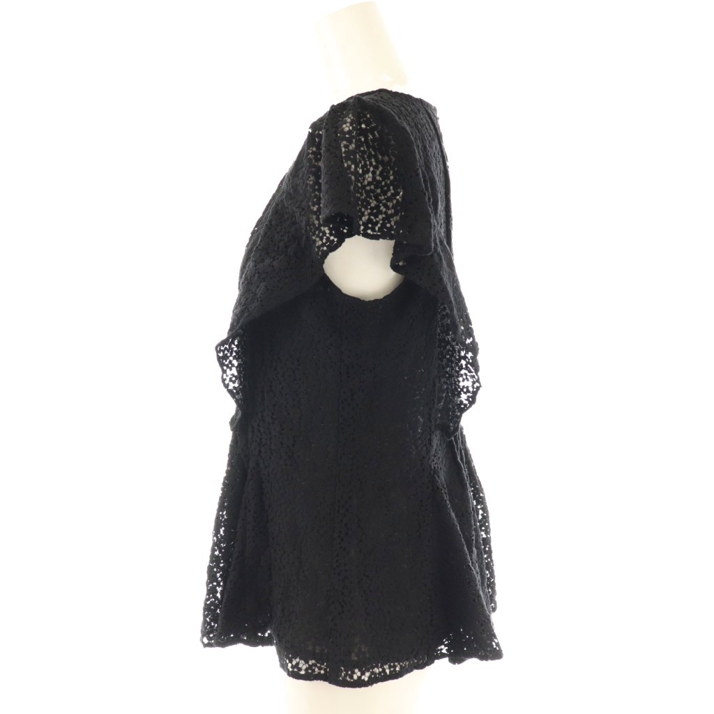 ジャスグリッティー JUSGLITTY 25SS レースチュニックブラウス 1 黒