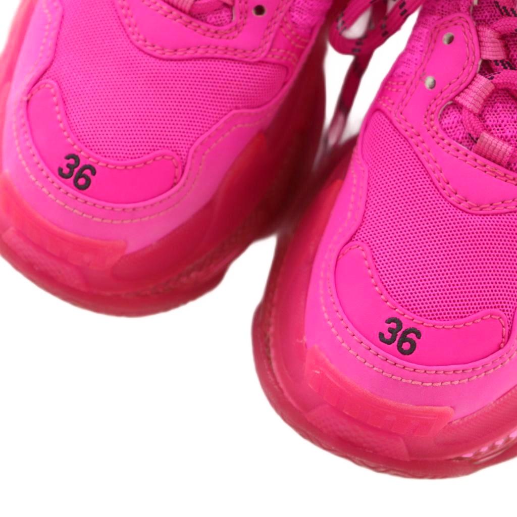 BALENCIAGA スニーカー tripleS ピンク 36 バレンシアガ BALENCIAGA