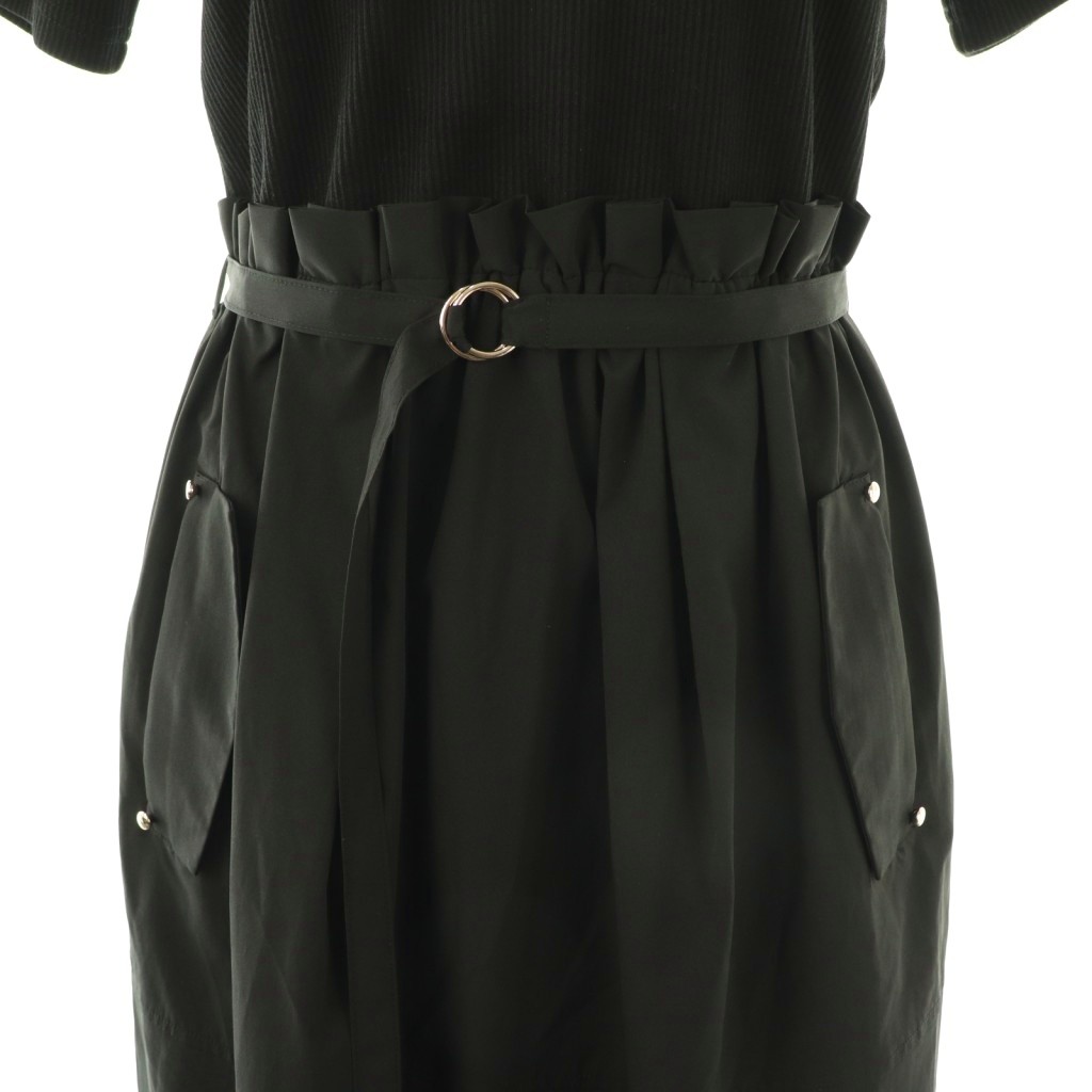 ジャスグリッティー JUSGLITTY 25AW ヘンリードロストワンピース