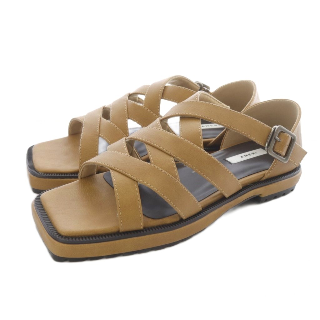 Ameri vintage アメリ サンダル CROOKED HOLE SANDAL（サンダル