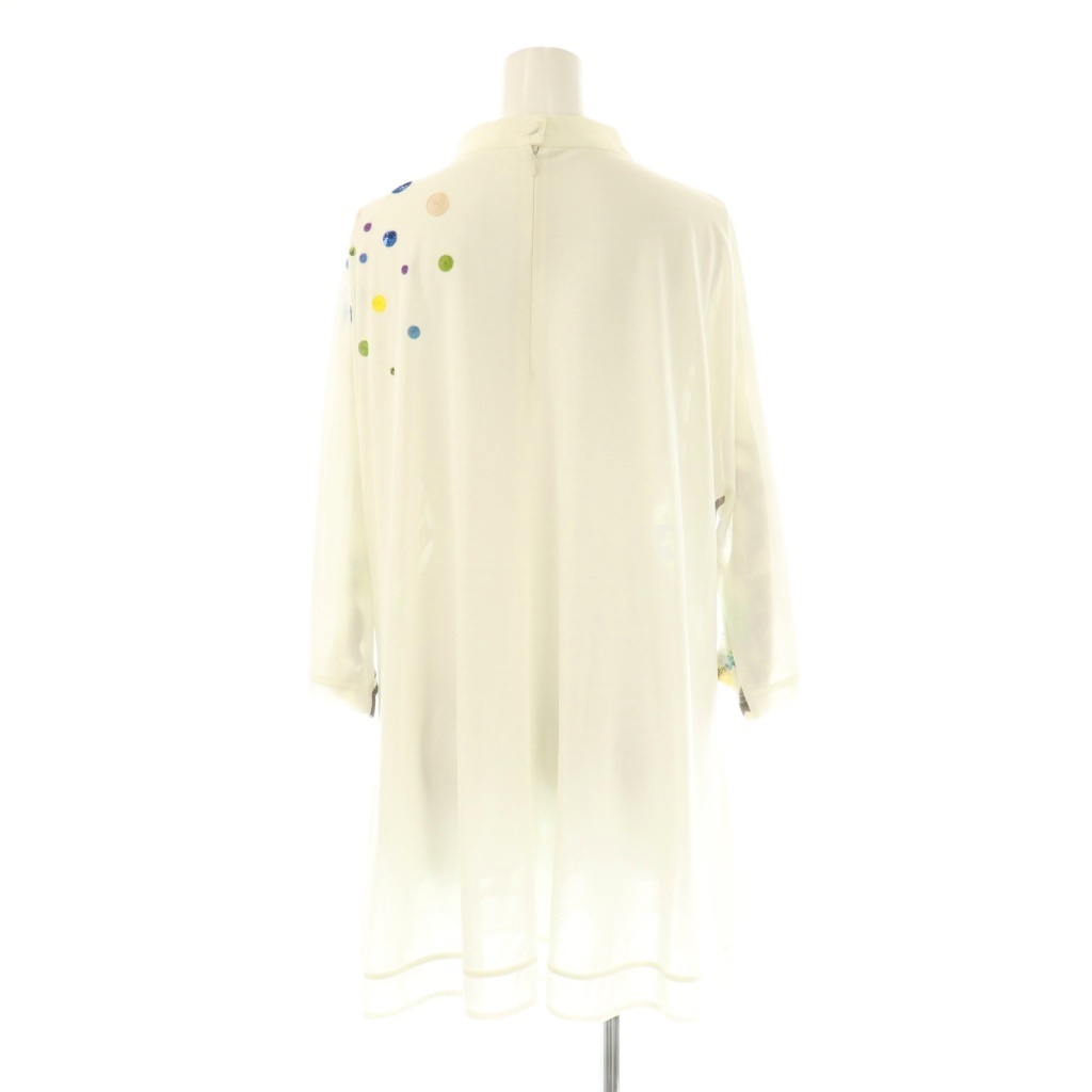 トクコプルミエヴォル TOKUKO 1er VOL 魚プリント チュール チュニック