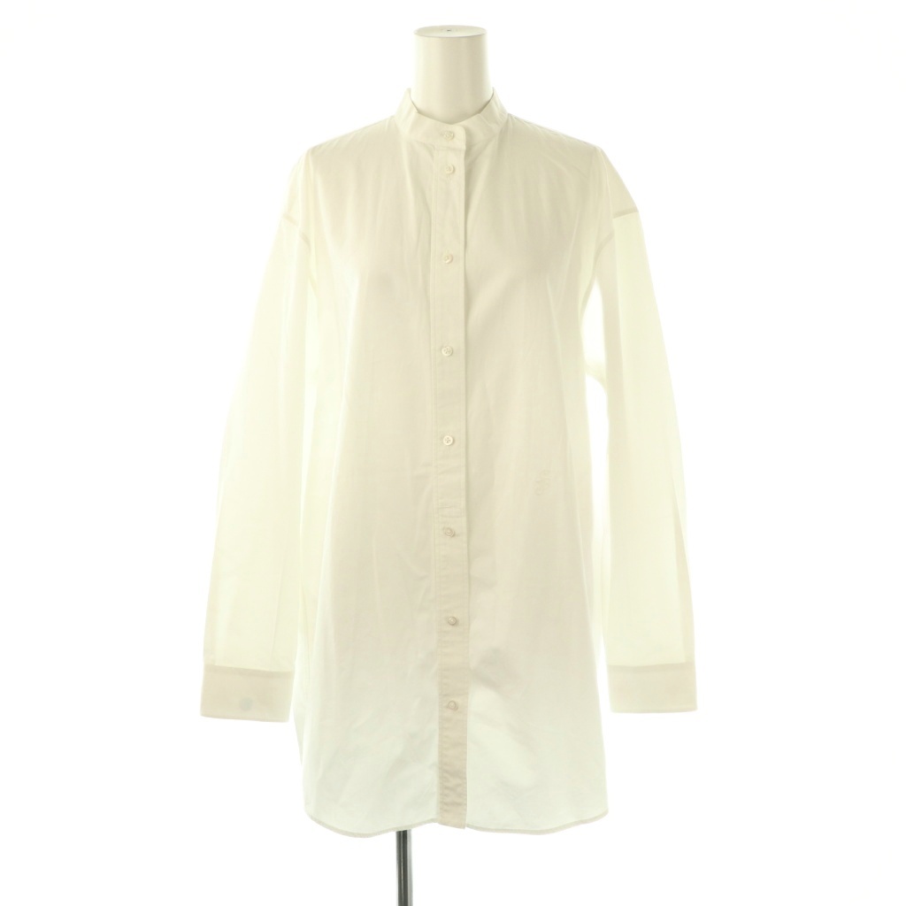 ジルサンダー JIL SANDER wednesday シャツ バンドカラー 長袖 34 