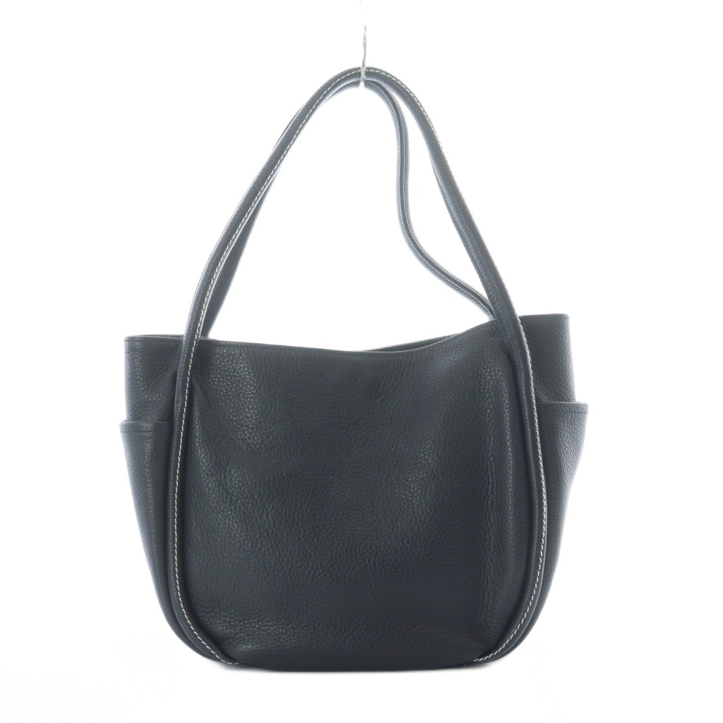 キタムラ　ネイビー レザー トートバッグ キタムラ Kitamura レザートートバッグ（ネイビー） キタムラ Kitamura