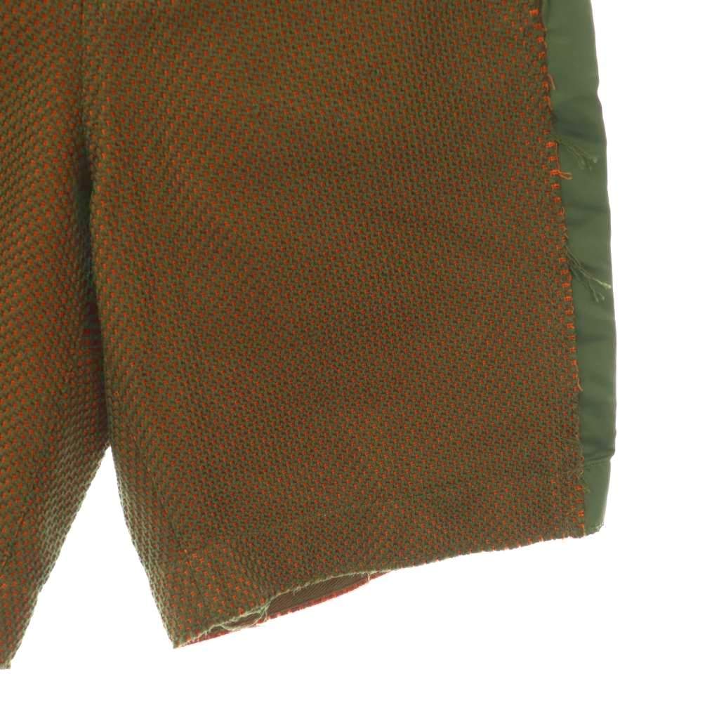 【中古】サカイ ドッキングショートパンツ ハーフパンツ ジッパーフライ 1 カーキ オレンジ 19-01931M /DO ■OS サカイ sacai ドッキングショートパンツ ハーフパンツ ジッパーフライ
