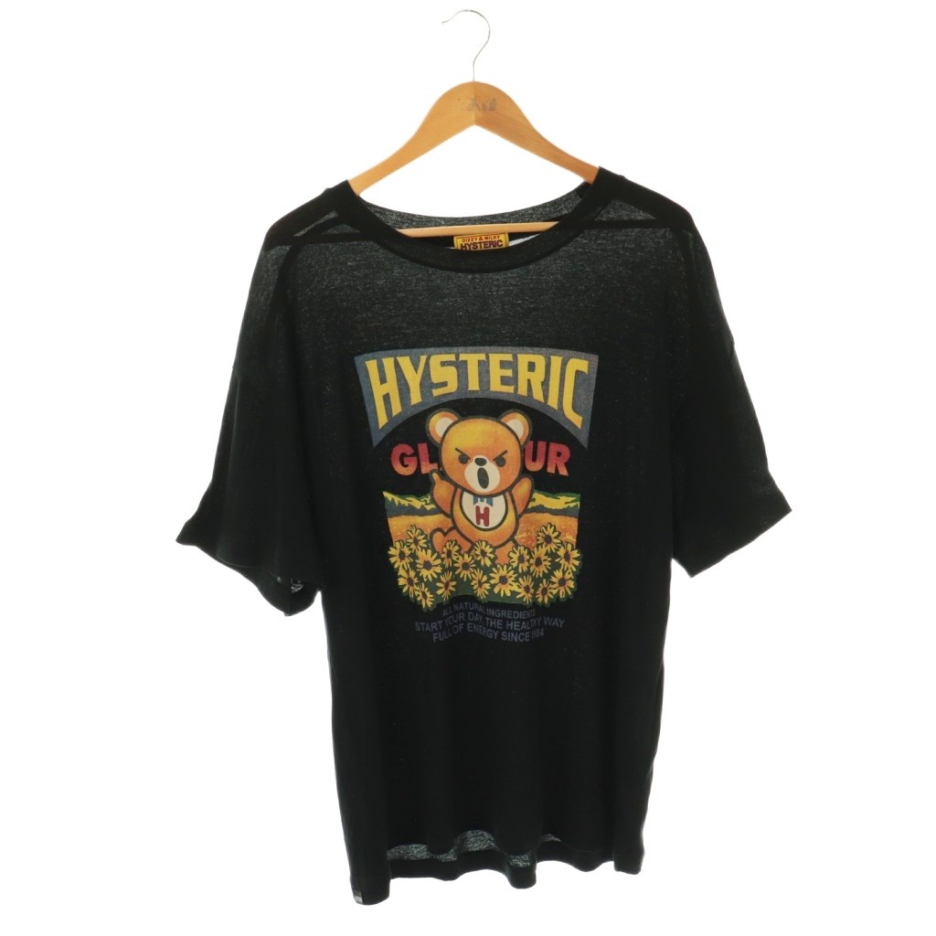 HYSTERIC GLAMOUR ヒスガール プリントTシャツ Freeサイズ Hysteric