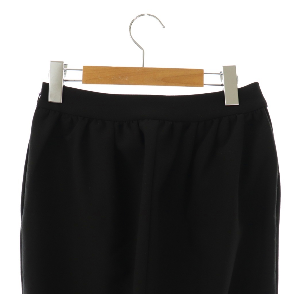 ヨーコチャン YOKO CHAN ハイウエストギャザーパンツ テーパード 36