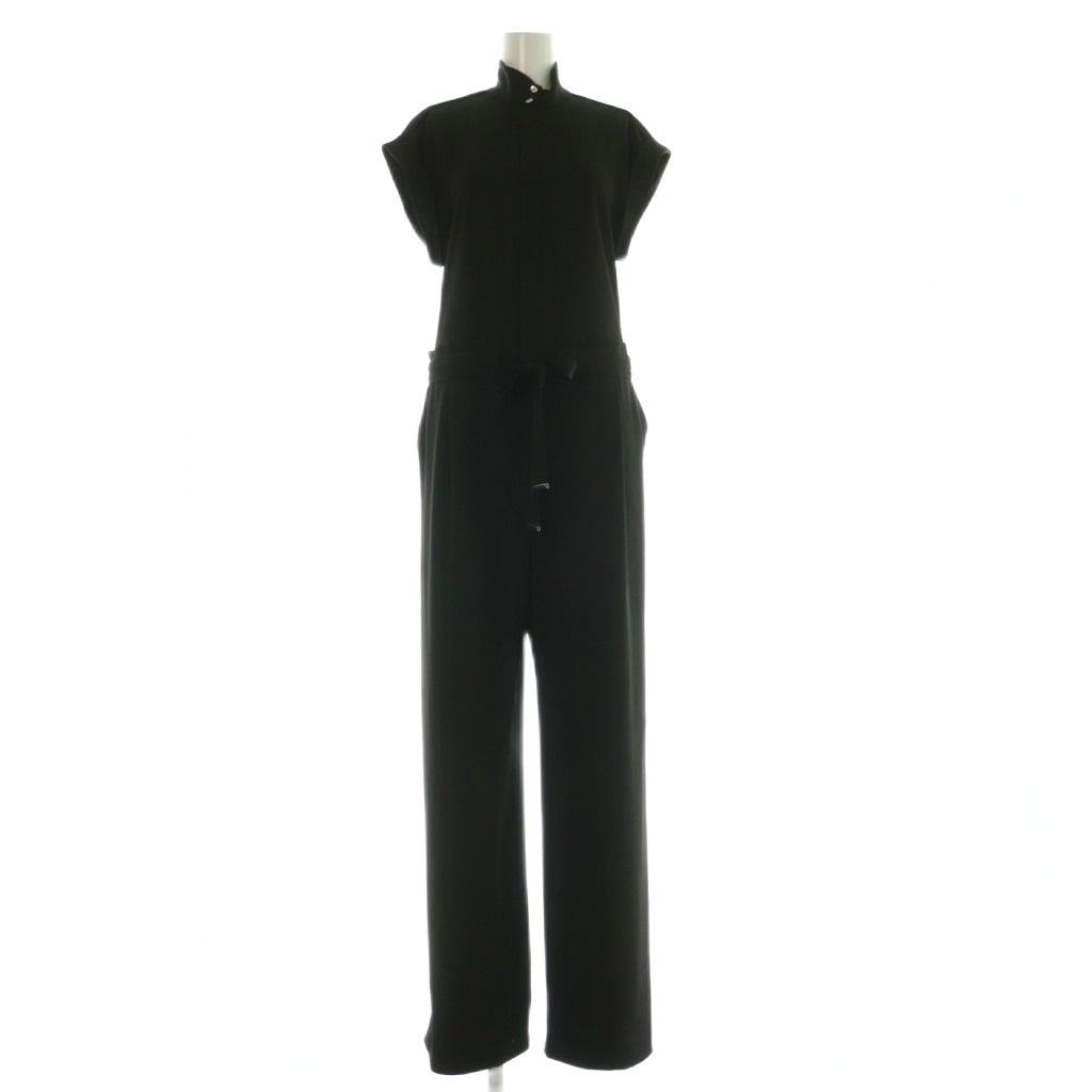 ザラ ZARA 25AW ベルト付きロングジャンプスーツ サロペット 