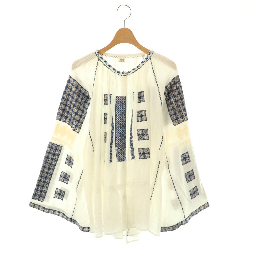 トップス RonHerman Mandala Embroidery Blouse ロンハーマン Ron Herman Mandala Embroidery Blouse ブラウス 刺繍