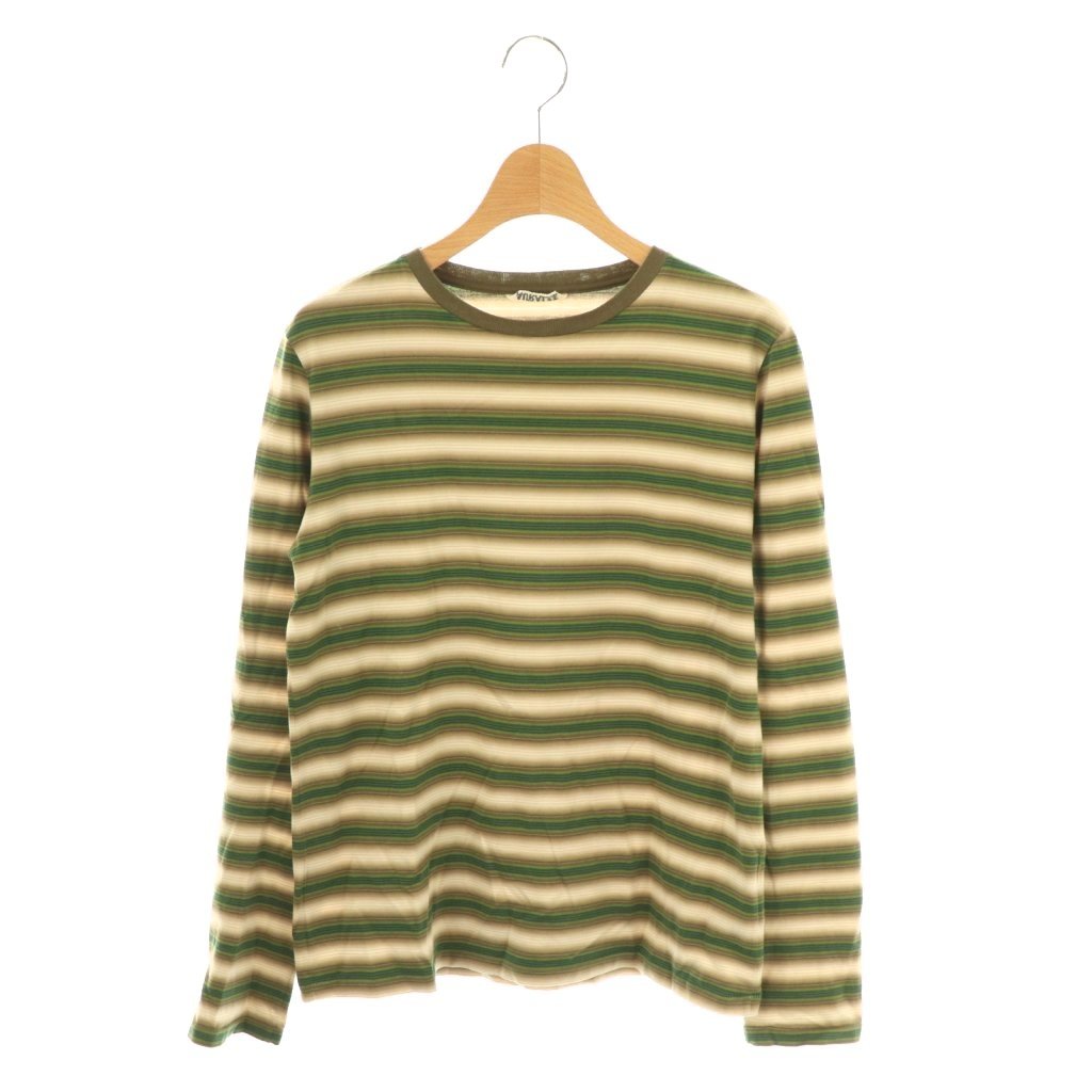 オーラリー AURALEE 25AW GRADIENT STRIPE JERSEY L/S TEE Tシャツ 