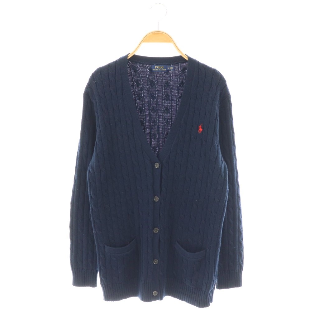 ポロ ラルフローレン POLO RALPH LAUREN ケーブル編みVネック