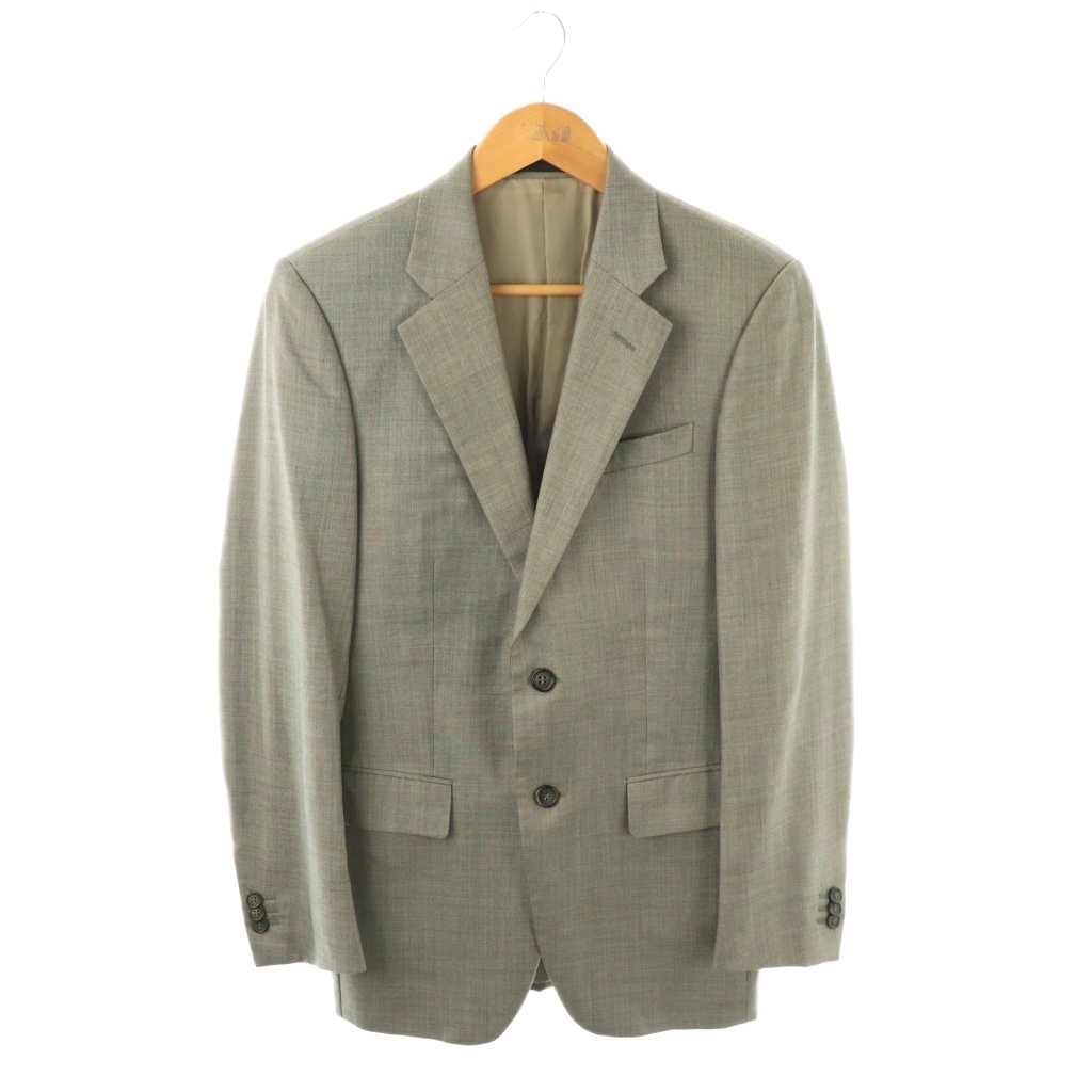 プラダ PRADA テーラードジャケット 44R グレー /ES □OS □SH