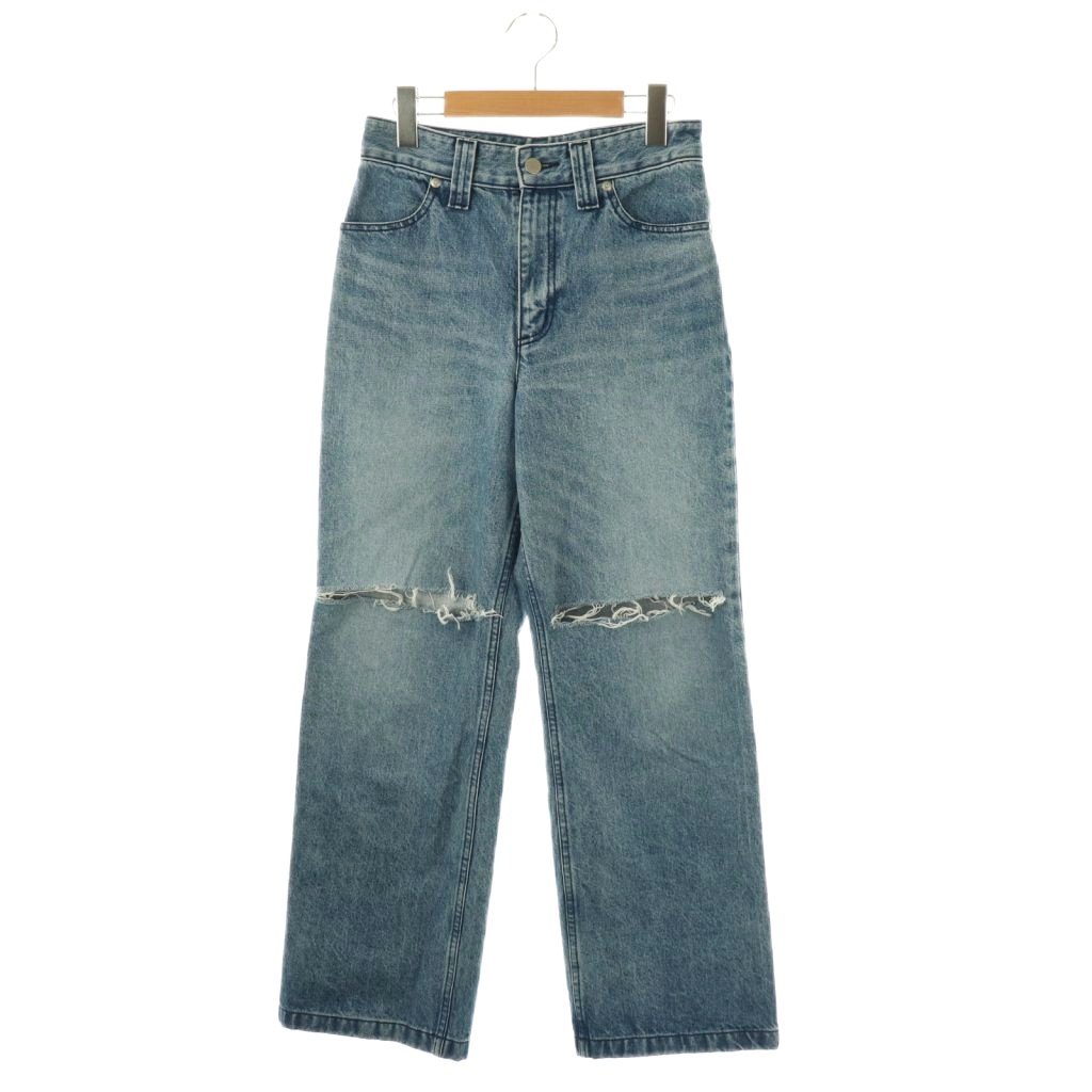 sheller】シェリエ OKAYAMA Crash flare denim 【公式通販】