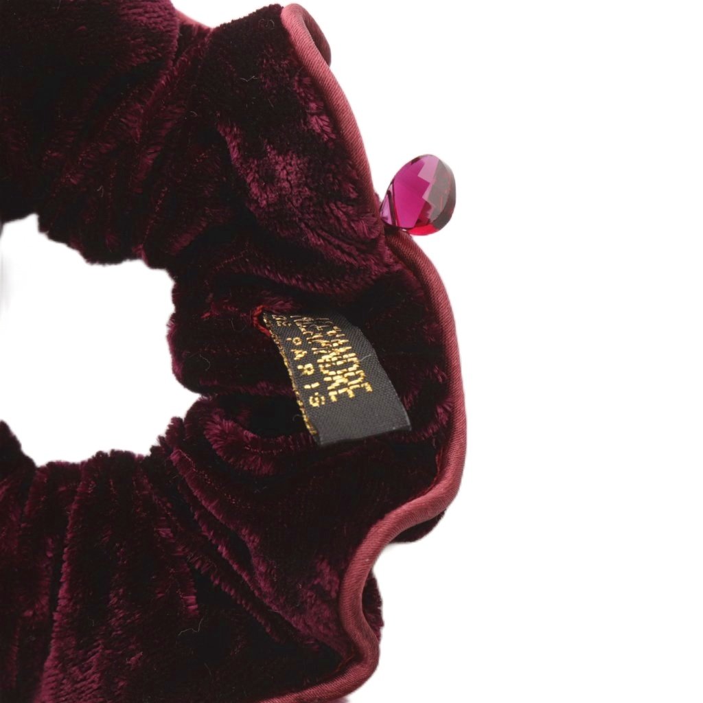 アレクサンドルドゥパリ Alexandre De Paris ベロアビジューシュシュ