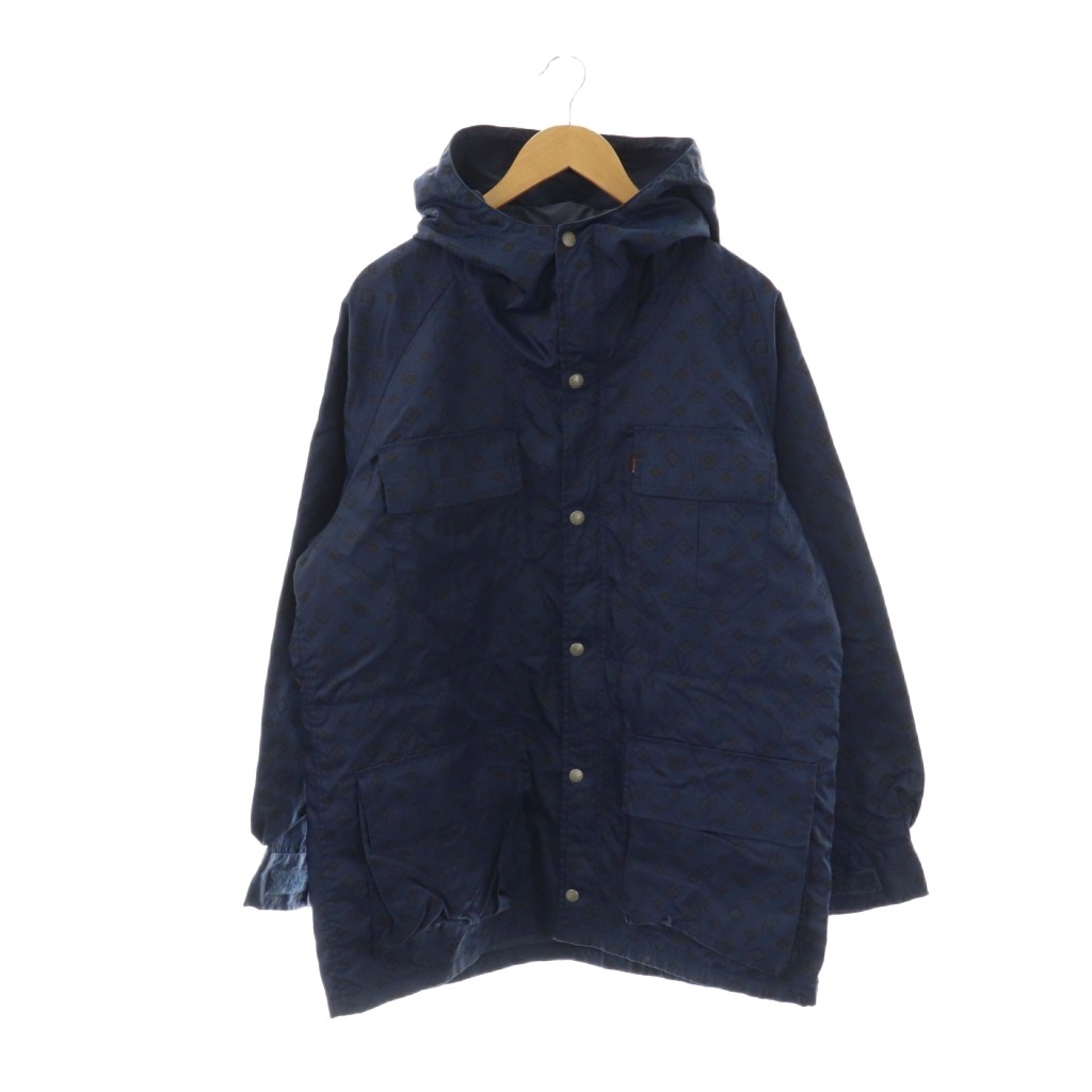 EVISU モノグラムマウンテンパーカー EVISU デニム マウンテンパーカー 