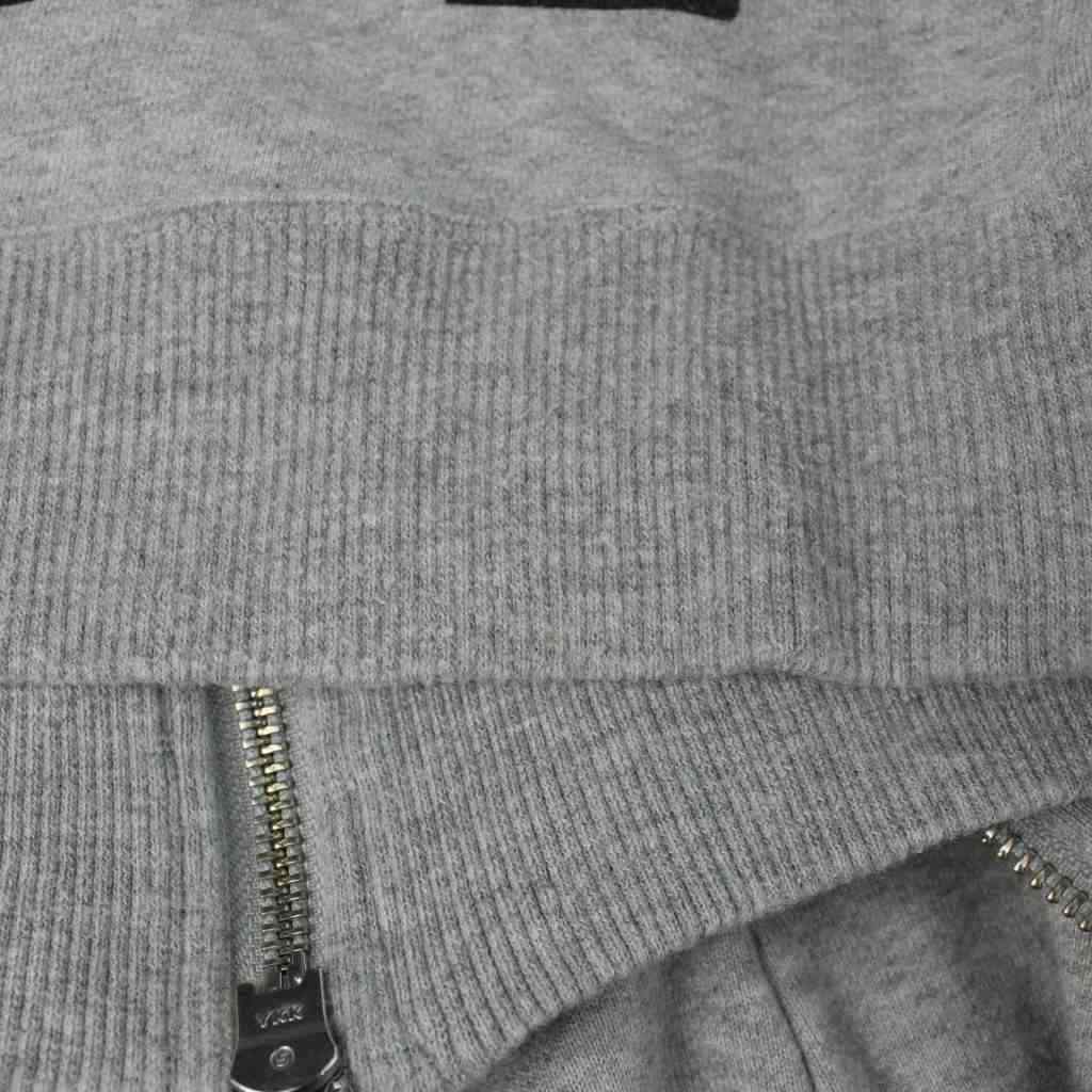 トゥエンティフォーカラッツ 24カラッツ 24karats ジップアップパーカー パーカー S グレー ジップアップ 長袖 ロゴプリント /AB ■OS メンズ レディース