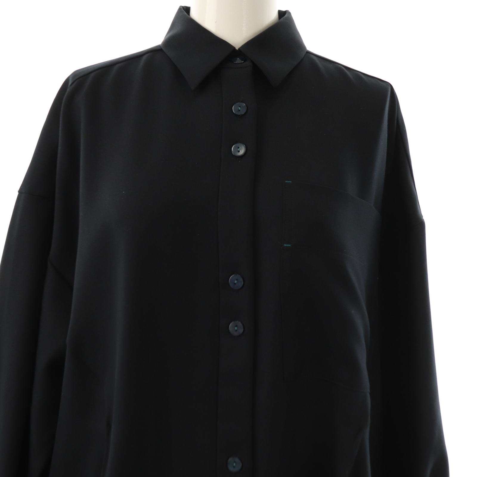ナゴンスタンス nagonstans 24AW egg drape shirt dress ナゴンスタンス nagonstans 24AW egg drape shirt dress