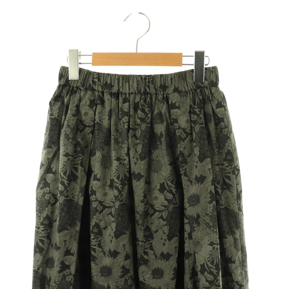 カグレ かぐれ リバティプリントスカート ギャザースカート F  