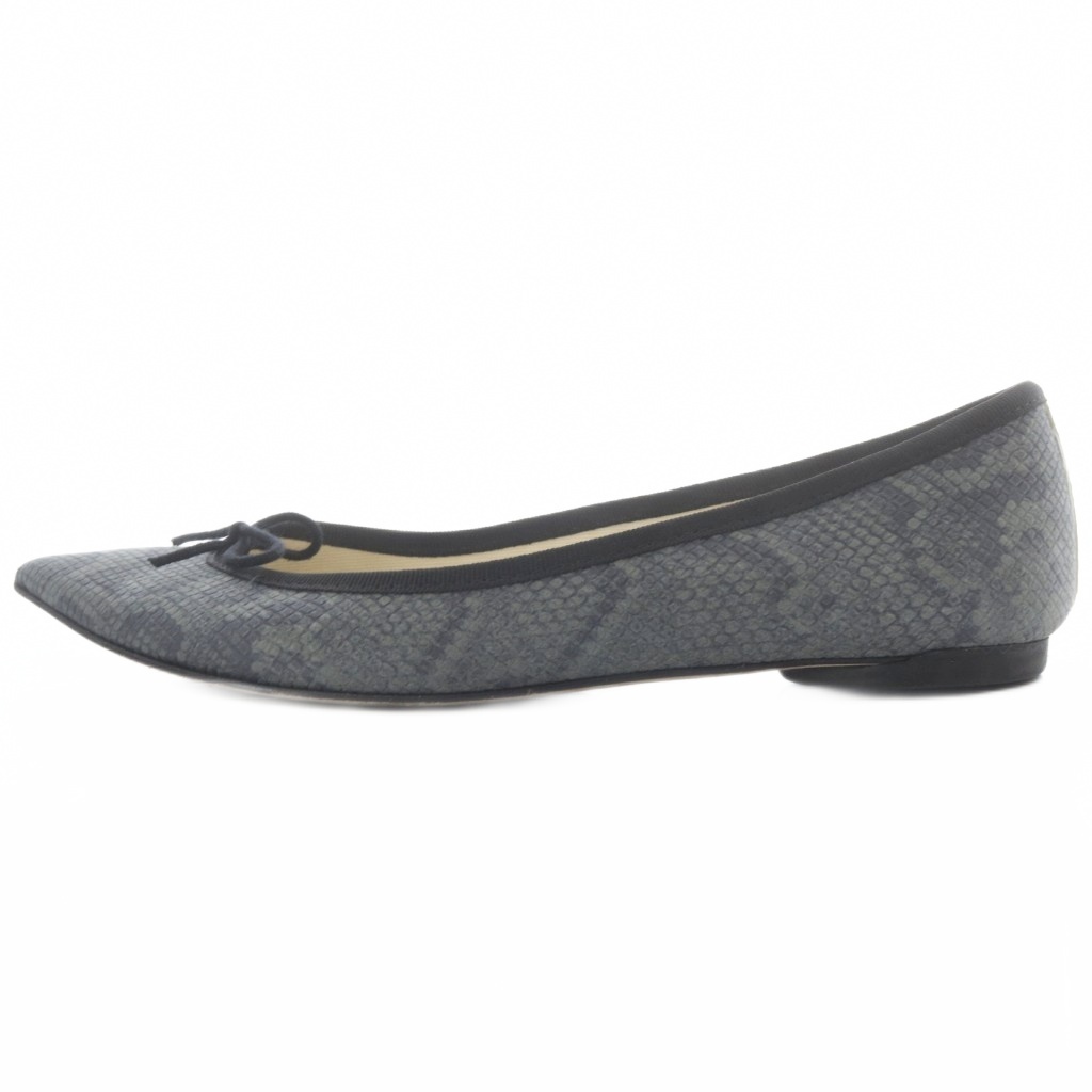 Gray Python Pump Repetto Brigitte Python Pattern Pointed Toe Pumps Gray /Sr Ladies | eBay