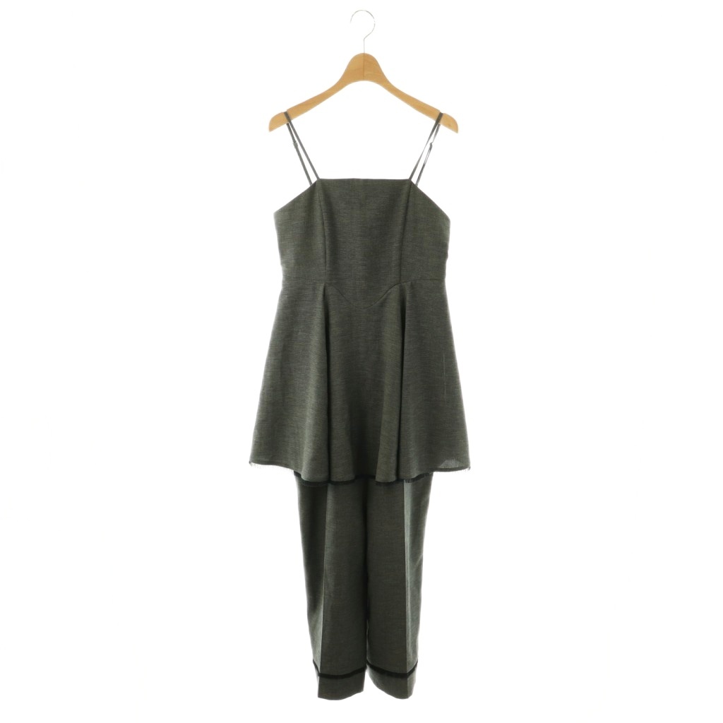 未使用品 アメリヴィンテージ Ameri VINTAGE 26SS TWEED PEPLUM CAMI 