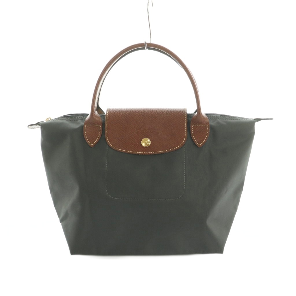 ロンシャン LONGCHAMP ルプリアージュ トートバッグ チャコールグレー 