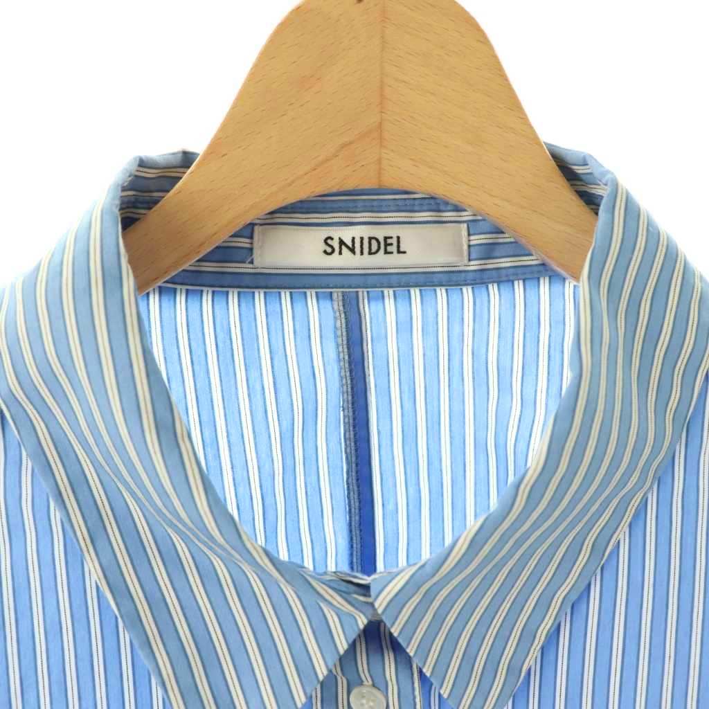 スナイデル SNIDEL 24AW ワンポイントショートシャツ ブラウス F 
