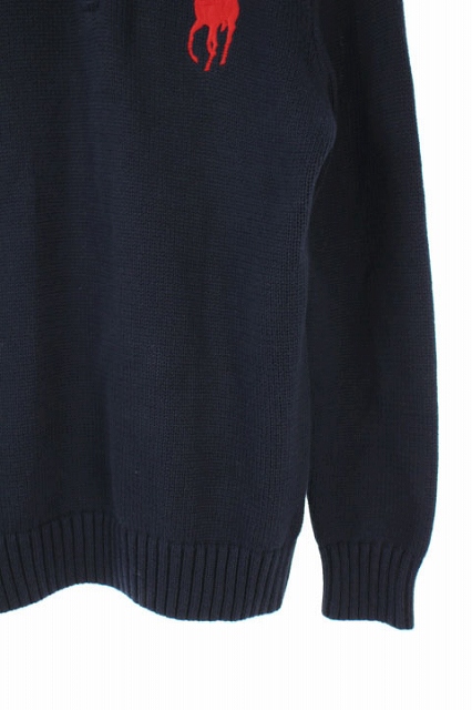 ポロ ラルフローレン POLO RALPH LAUREN ニット セーター 長袖 ハーフ 