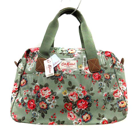 未使用品 キャスキッドソン Cath Kidston バッグ ボストン ハンド 花柄 