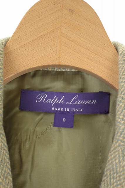 ラルフローレンパープルレーベル シルク混 テーラードジャケット