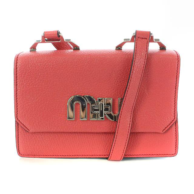 ミュウミュウ miumiu マドラス MADRAS ショルダーバッグ ポシェット 