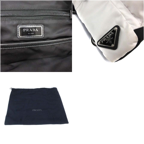プラダ PRADA ボディバッグ ワンショルダー スリングバッグ ナイロン  