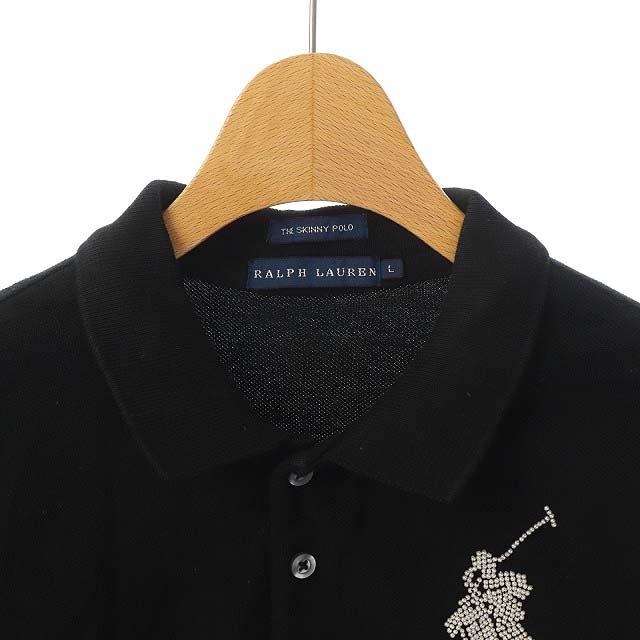 ラルフローレン RALPH LAUREN ポロシャツ ビッグポニー ビーズ装飾 