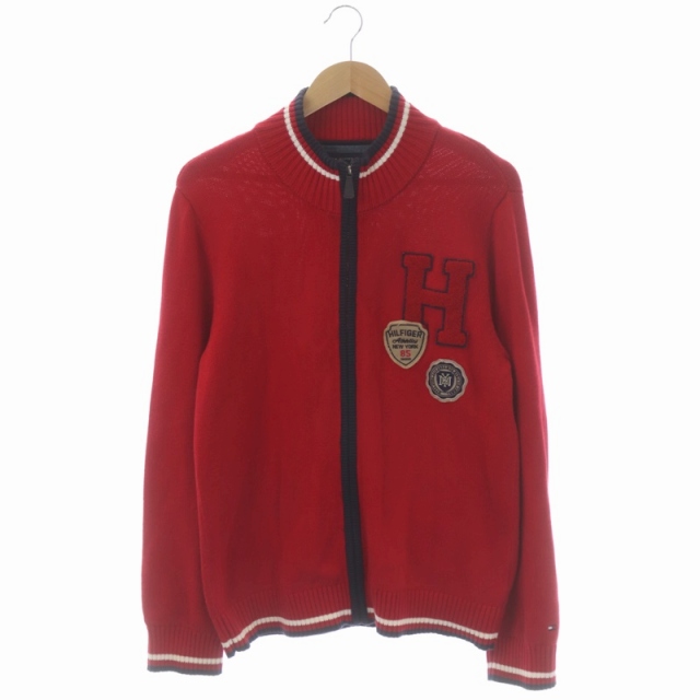 トミーヒルフィガー TOMMY HILFIGER ニットジャケット ブルゾン ジップ 