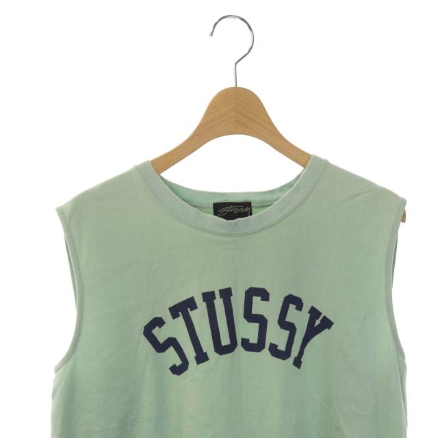 ステューシー STUSSY カットソー ノースリーブ プルオーバー Aライン 