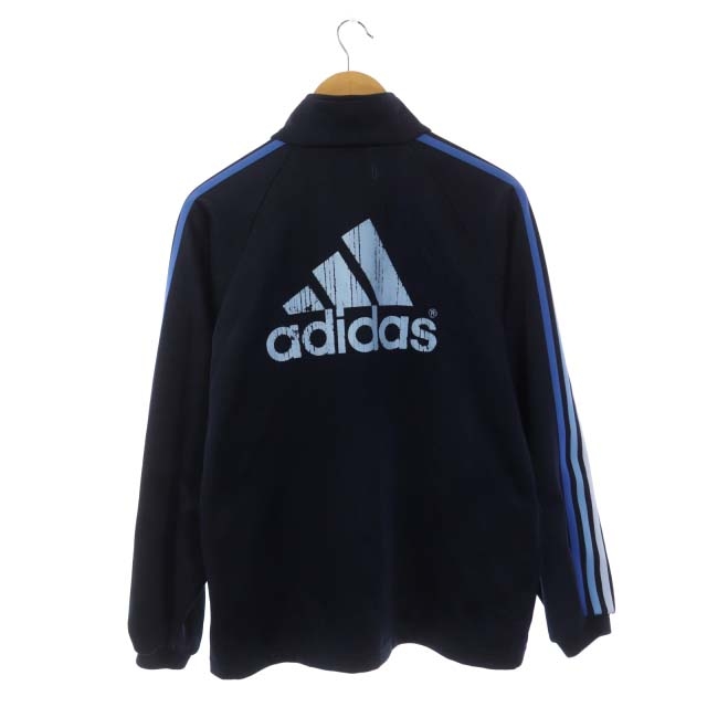 アディダス adidas トラックジャケット ジップアップ ロゴ刺繍