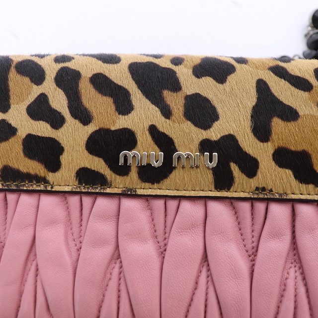 ミュウミュウ miumiu ショルダーバッグ クラッチバッグ 2WAY 
