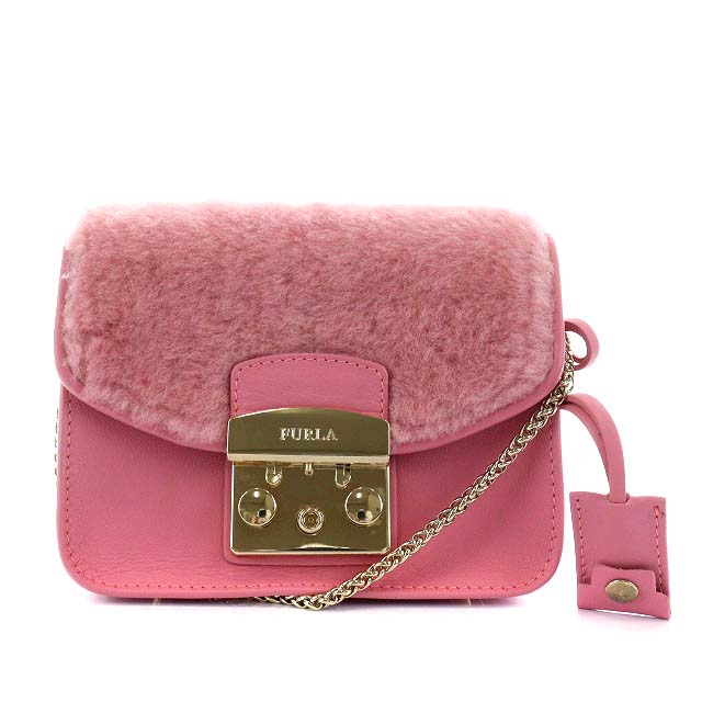 フルラ FURLA メトロポリス ショルダーバッグ ポシェット ボア  