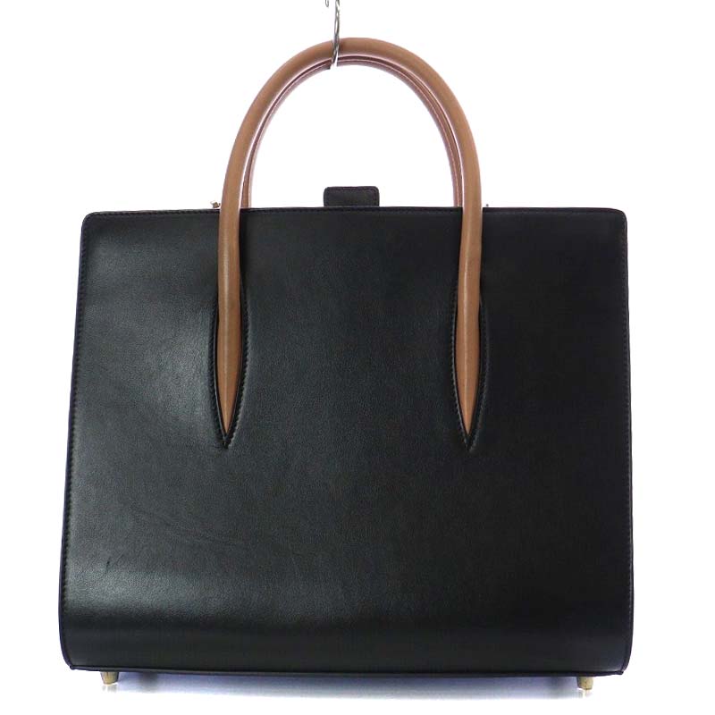 ルブタン】パロマミディアム2WAYバッグ (ブラウン)