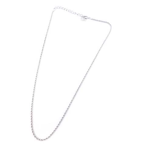 未使用 Dior シルバーチェーンネックレス ディオール ネックレス Dior ディオール CDアイコン チェーンネックレス シルバー 全長