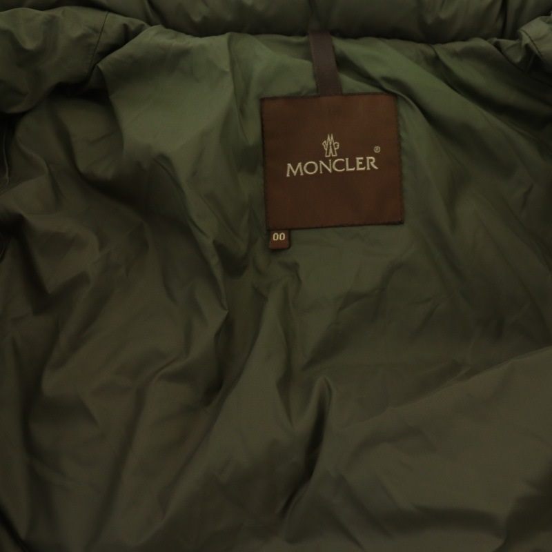 MONCLER】モンクレール ナイロンジャケット コート カーキ