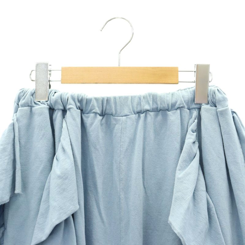 HOLIDAY ホリデイ SUPER FINE ラッフルパンツ ブルー ホリデイ holiday SUPER FINE DRY RUFFLE PANTSスーパーファイン