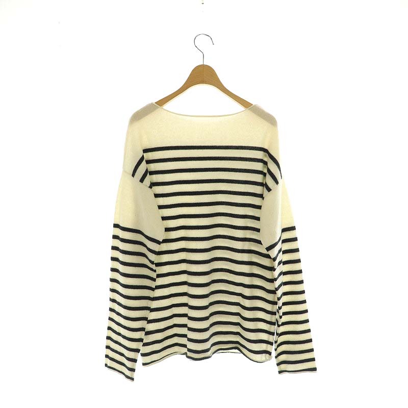 ドゥーズィエムクラス DEUXIEME CLASSE カシミヤボーダープルオーバー  