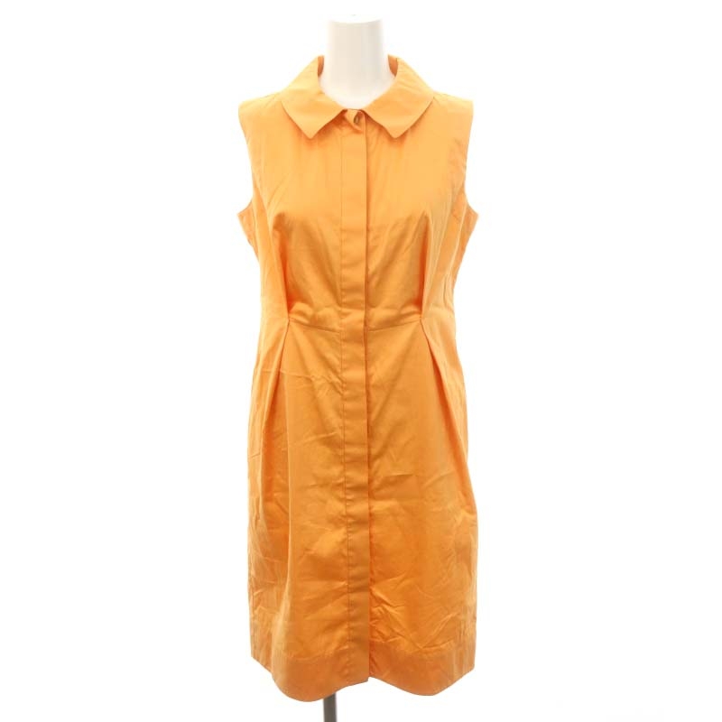 【未使用品】JIL SANDER ノースリーブワンピース 定価66,000円 2025年最新】JIL SANDER NAVY レディース ひざ丈ワンピースの