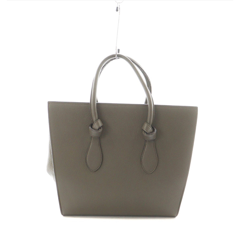 CÉLINE グレー レザー トートバッグ CÉLINE グレー レザー トートバッグ